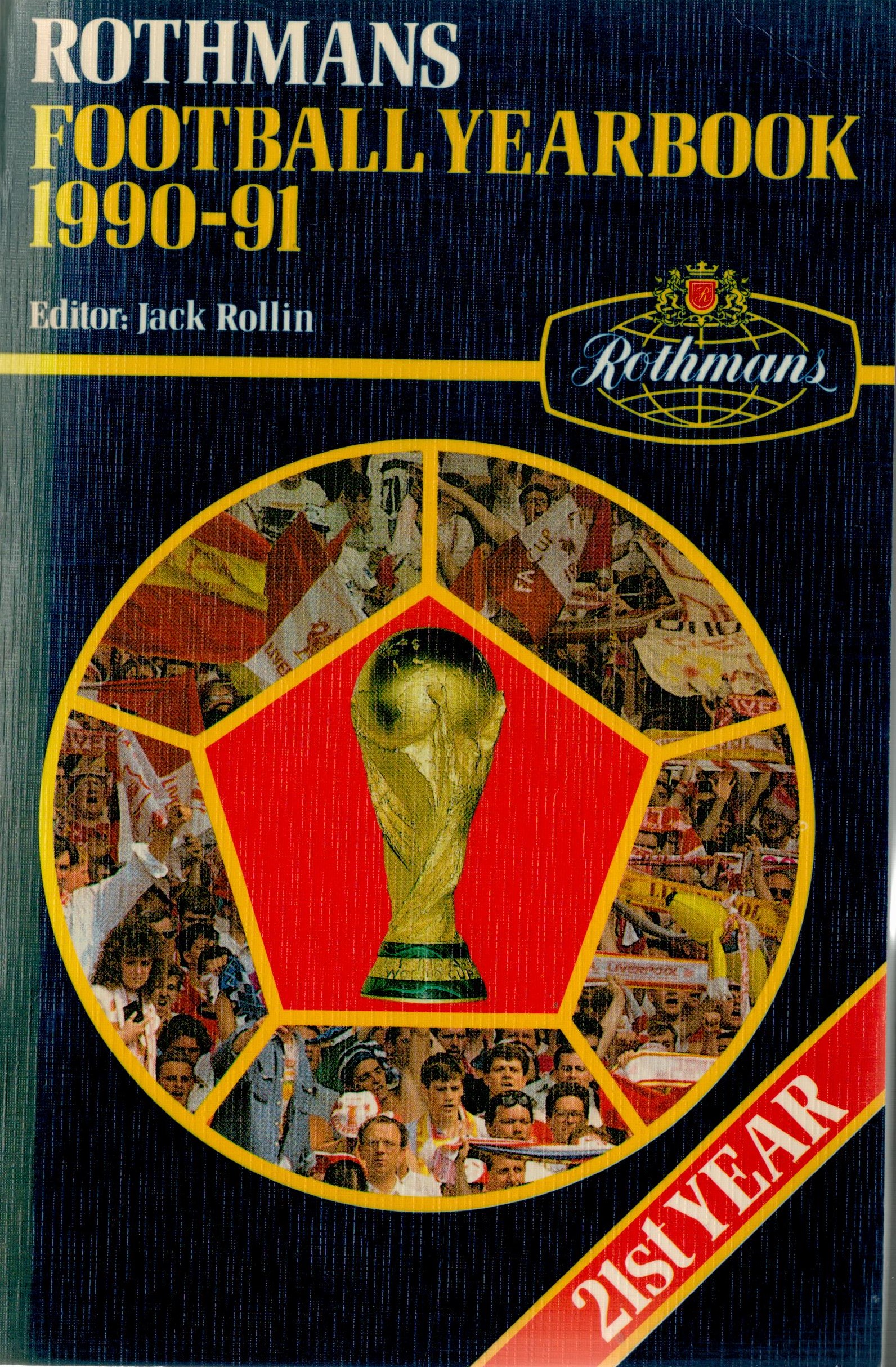 Rothmans Football Yearbook Collection of 4 Books. 20th, 21st, 22nd and 23rd Year. 1989 93. Good - Image 5 of 13