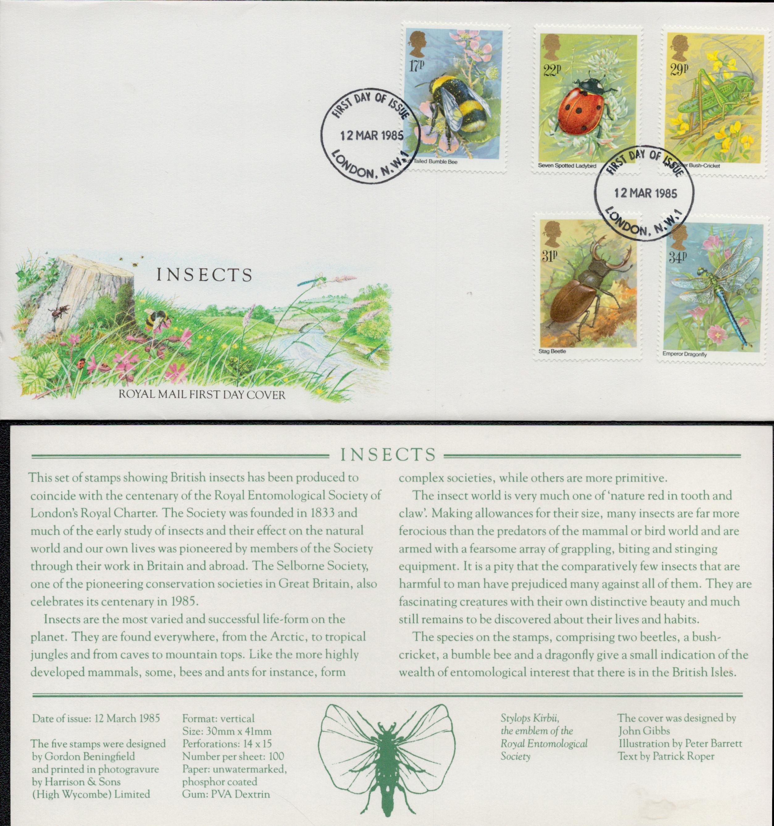 GB FDC Approx 40 Items dates vary 1985 1990. 1985 (7), 1986 (9), 1987 (7), 1988 (3), 1989 (8), - Image 36 of 40