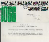GB Approx 50 1965/1970 FDC. Good condition. All autographs come with a Certificate of