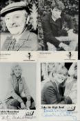 Take The High Road TV Series Collection of 15 Autographs on black and white promo photos.