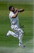 Cricket, Tim Bresnan signed 12x8 colour photo. Timothy Thomas Bresnan (born 28 February 1985) is