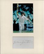 Marcus Trescothick 10x12 overall size mounted signature piece. Good condition. All autographs come
