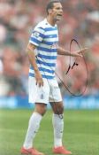 Football Rio Ferdinand signed Queens Park Rangers 7x5 colour photo. Good condition. All autographs