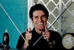 Willem Dafoe Signed 12x8 inch Colour Photo. Signed in blue ink. Good condition. All autographs