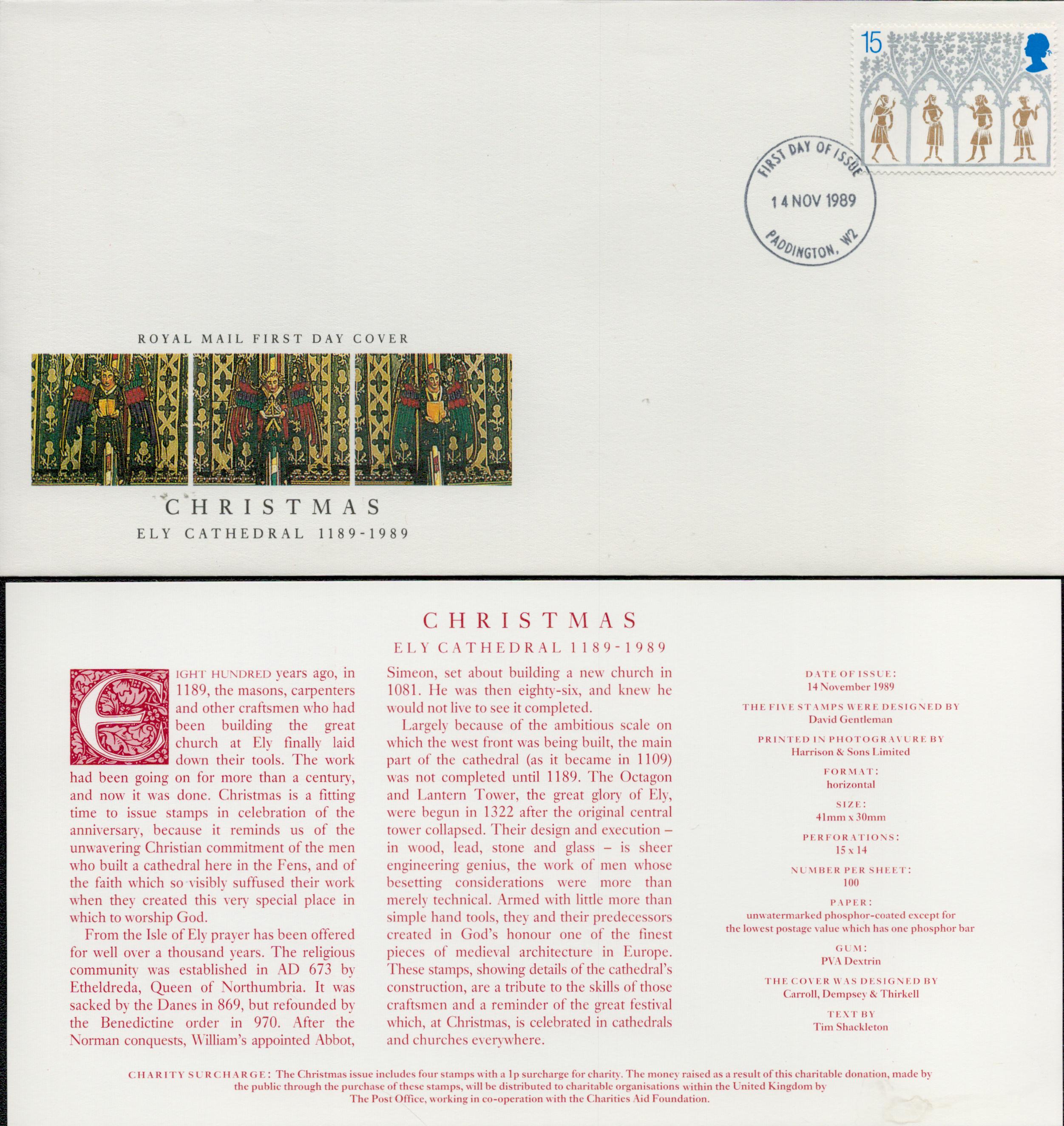 GB FDC Approx 40 Items dates vary 1985 1990. 1985 (7), 1986 (9), 1987 (7), 1988 (3), 1989 (8), - Image 29 of 40