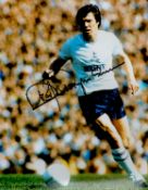 Football Steve Perryman Signed 10x8 inch Colour THFC Photo. Signed in black ink. Good condition. All