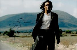 Antonio Banderas Signed 12x8 inch Colour Photo. Signed in blue ink. Good condition. All autographs