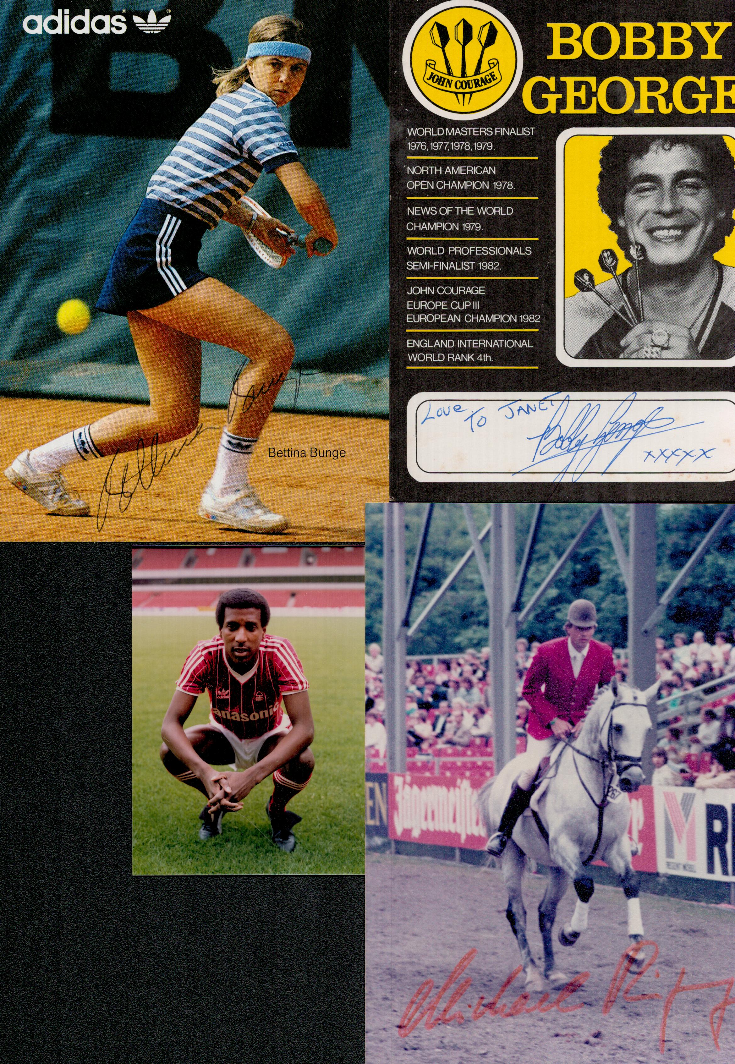 Sport Collection of 30 Signatures on Various Items Such as Photos, Promo Cards. Signatures Include - Image 14 of 22