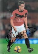 Football Michael Owen signed Manchester United 7x5 colour photo. Good condition. All autographs come
