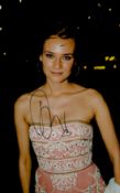 Diane Kruger authentic genuine signed autograph photo measuring 12x8 inches. Signed in black ink.