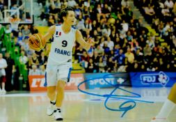 Olympics Celine Dumeric signed 6x4 colour photo silver medalist for France in the Basketball event