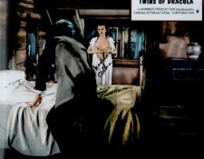 Madeline Collinson signed Twins of Dracula 10x8 colour photo. Good condition. All autographs come