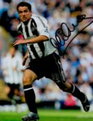 Michael Owen Signed 10x8 inch Colour Newcastle Utd FC Photo. Good condition. All autographs come