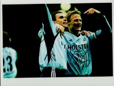 Tottenham Hotspur football collection 12 signed 10x8 colour photos includes some great Spurs