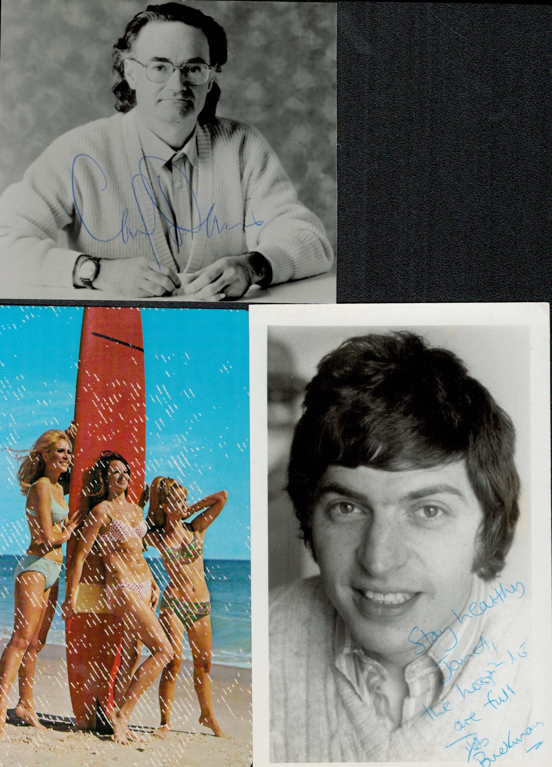 TV, Film and Music Signed Photo Collection of 60 Signatories. Signatures include Sir Tom Jones, - Image 3 of 24