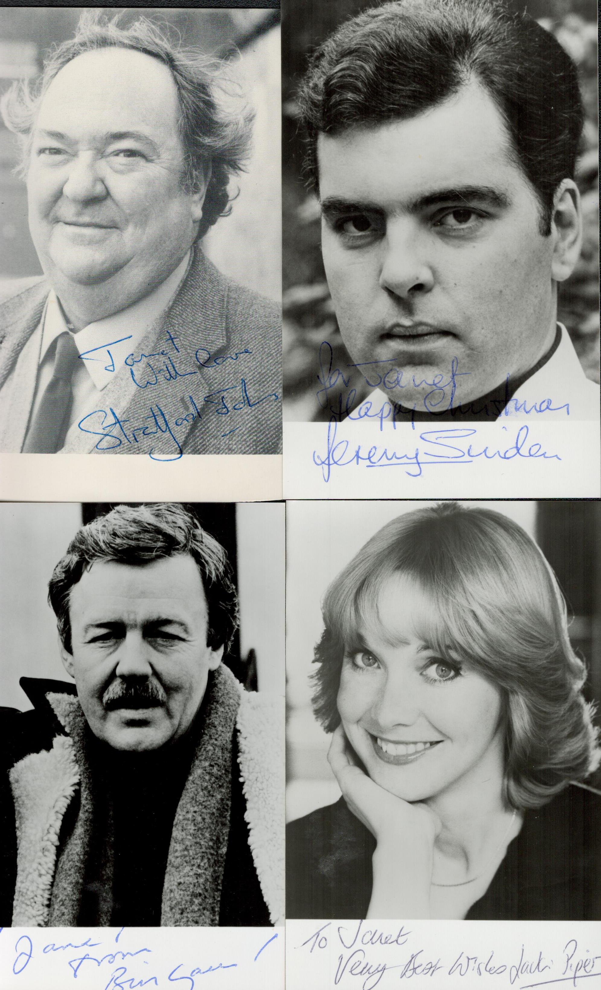 TV, Film and Music Signed Photo Collection of 60 Signatories. Signatures include Sir Tom Jones, - Image 13 of 24