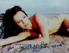 Adult Tilm Star Traci Lords Signed 10x8 inch colour Glamour Photo. Good condition. All autographs