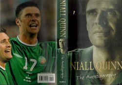 Niall Quinn The Autobiography. 1st Edition Hardback Book Published In 2002. 310 Pages. Spine and