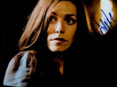 German Actress Julia Dietze Signed 10x8 inch Colour Photo. Signed in blue ink. Good condition. All