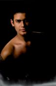 Bronson Pelletier (Twilight Saga) Signed 12 x 8 inch Colour Photo. Signed in Blue ink. Good