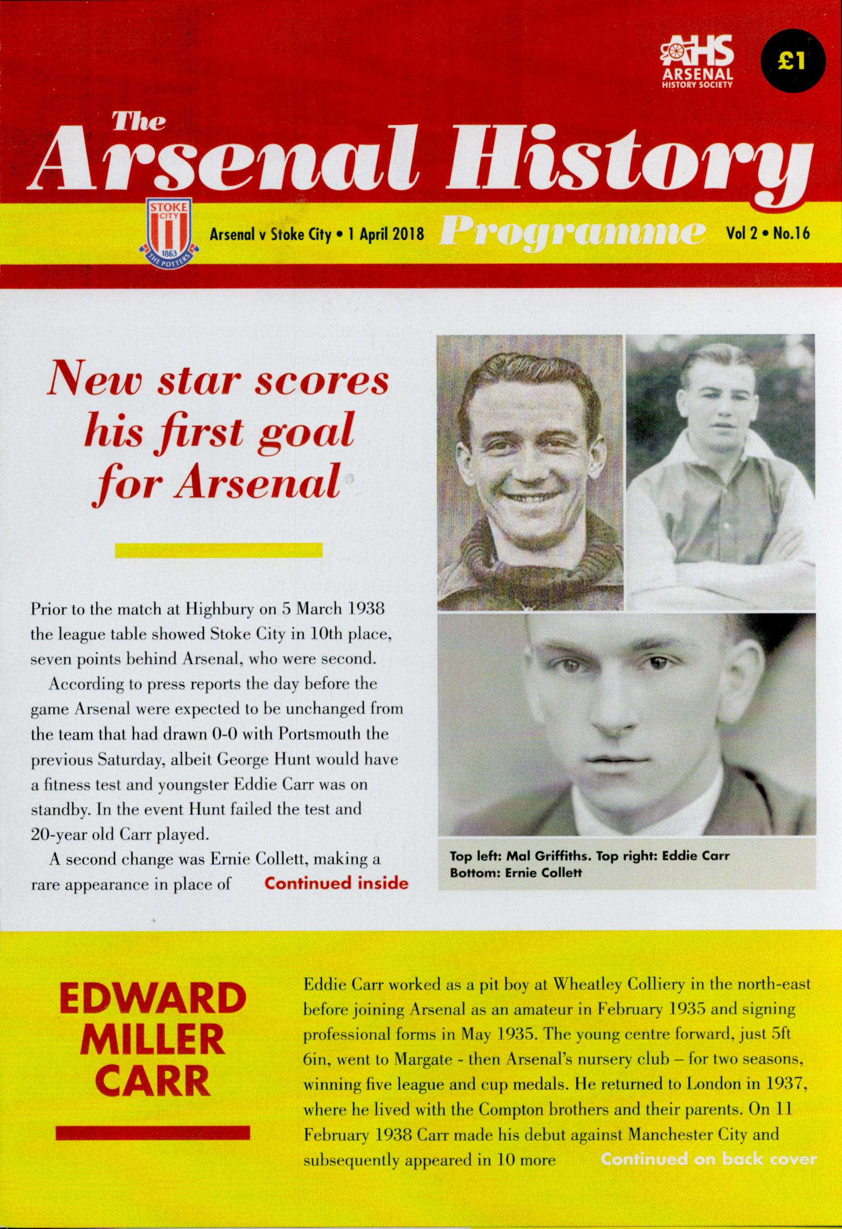 Arsenal FC Collection of 4 Matchday Programmes and 20 The Arsenal History pamphlets. Good condition. - Image 7 of 25