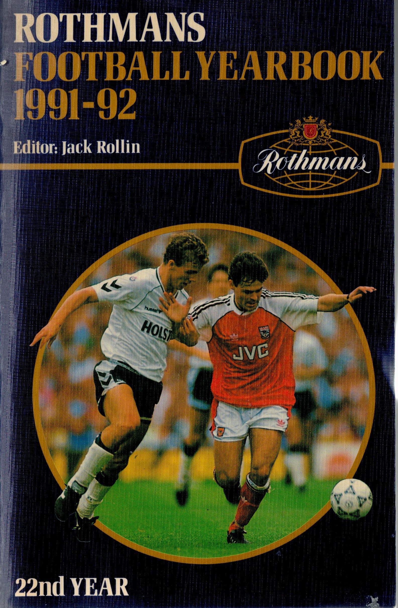 Rothmans Football Yearbook Collection of 4 Books. 20th, 21st, 22nd and 23rd Year. 1989 93. Good - Image 8 of 13