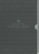 5 Signed 1st Edition Hardback Book Titled Under The Maple Leaf by Kenneth Cothliff. Signed by