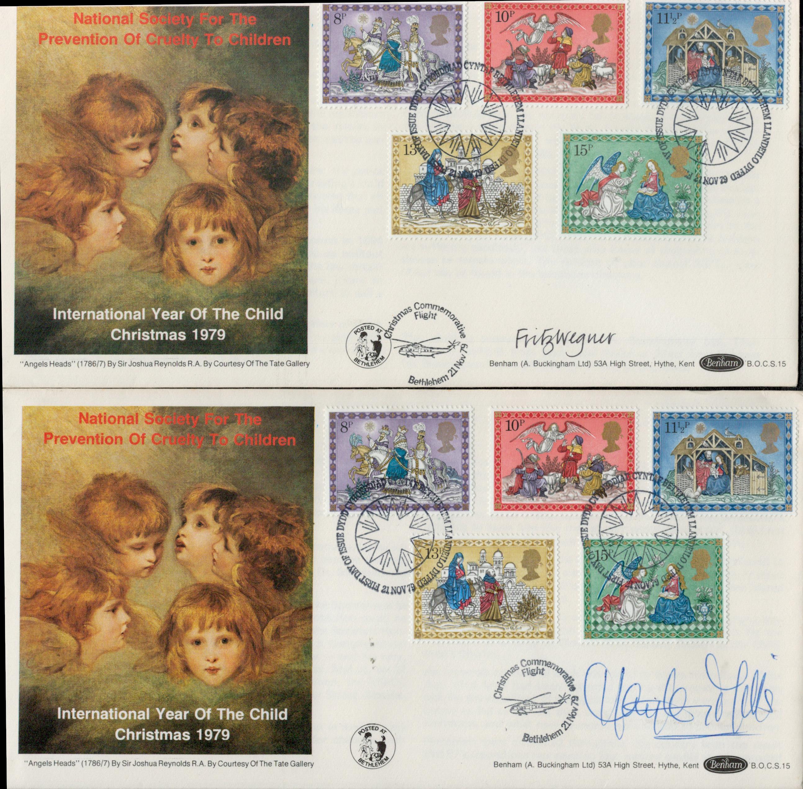 Collection of 5 Signed Benham First Day Covers For National Society For The Prevention of Cruelty to - Image 2 of 4