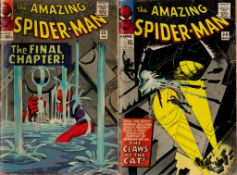 The Amazing Spider-Man by Marvel Comics Includes Vol 1 30 November 1965 and Vol 1 33 February