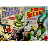 4 DC House Of Secrets comics Collection. Featuring a Mark Merlin Mystery. July NO. 46, AUG NO. 47,
