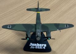 Junkers Ju-88A-4 Die-Cast Model with Stand in good conditionWe combine postage on multiple winning