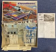 Captain Scarlet Cloud-Base (Circa 1970s) Easy to assemble Plastic Model Kit, by Amerang