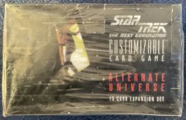Star Trek Customizable Card Game "The Next Generation" Alternate Universe 15 Card Expansion Sets (