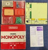 Travel Monopoly by Waddingtons (Parker Bros Inc) 1972 for 2 6 players ages 8 to Adult (Short Game) 4