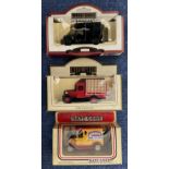 3 x Die-Cast Boxed Models Days Gone by Lledo (London) Ltd, Includes 1933 Austin Taxi (Black Taxi),