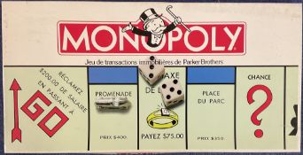 Monopoly Game. In French Edition. Produced in EU Imported to Canada. All contents here and open in