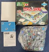 3D Puzzle Monopoly Build it and play it 755 Pieces by Puzz 3D / Wrebbit Inc 1998 appears to be