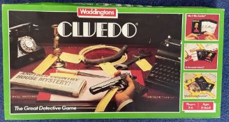 Waddingtons Cluedo The great detective Game. Produced in 1983 in Great Britain. All contents in