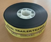 Last Samurai 35 mm Cinema Film trailer from National Screen, complete with Identifying Band, good
