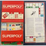 Superpoly Spanish Edition by Falomir Games, unused appears complete and some internal contents still