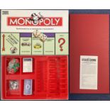 Monopoly Czech Edition by Parker Brothers / Tonka 1996, unused complete and internal contents