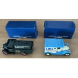 2 x Die-Cast Boxed Models (Cameo Collection) by Corgi Toys Ltd 1992, Includes Butler Tanker (Wm