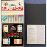 Superpoly De-Luxe Spanish Edition by Falomir Games, unused complete and some internal contents still