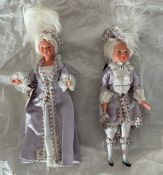 2 x Collectors Dolls, a pair of dolls in period costume made in France good conditionWe combine