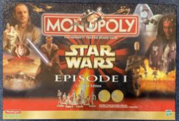 Monopoly Game. Star Wars Episode 1 Collector Edition. Produced in 1999 in Gwent. Includes 5