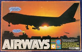 Airways Boardgame. Produced in England. All pieces inside games, in good condition with weathered