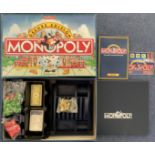 Monopoly Deluxe Edition (UK Edition) by Waddingtons 1996, unused complete and internal contents