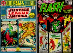 10 DC Silver/Bronze mixture of Comics Collection. The Flash 80 pages MAY NO. 178, Justice League