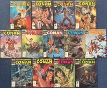 13 Marvel The Savage Sword of Conan The Barbarian Comics Collection. NO. 142 NOV, NO. 141 OCT, NO.