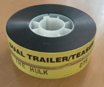 The Hulk 35 mm Cinema Film trailer from National Screen, complete with Identifying Band, good